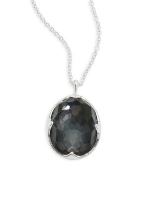 Ippolita 925 Rock Candy Black Onyx Pendant Necklace