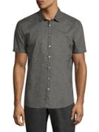 John Varvatos Slim-fit Cotton Button-down Shirt