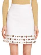 Michael Kors Collection Grommet A-line Skirt