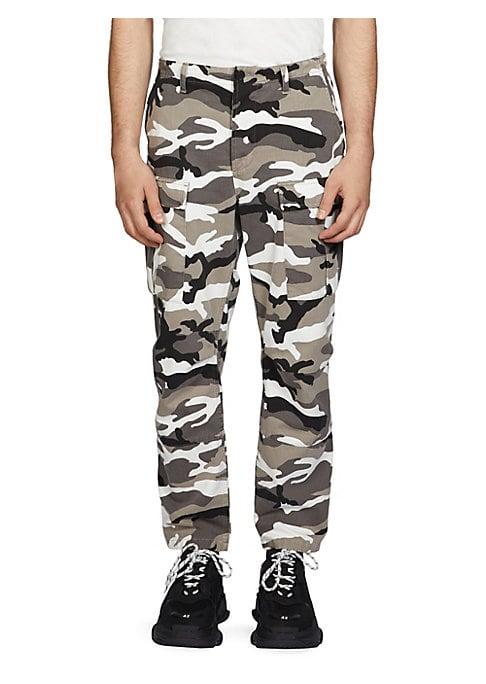 Balenciaga Camouflage-print Pants