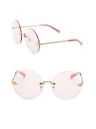 Karen Walker Disco Circus 60mm Round Sunglasses