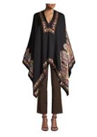 Etro Embroidered Poncho