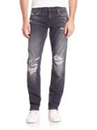 J Brand Tyler Distressed Slim-fit Jeans