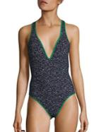 Diane Von Furstenberg Printed One-piece Swimsuit