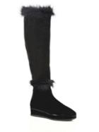Tory Burch Marcel Suede & Shearling Boots