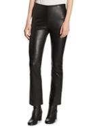 Vince Leather Flare Pants