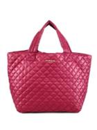 Mz Wallace Metro Small Quilted Nylon Tote