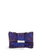 Jimmy Choo Holographic Multicolor Crystal Clutch