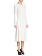Victoria Beckham Ribbed Wool Dress