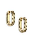 John Hardy Dot 18k Yellow Gold Small Link Earrings