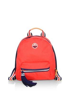 Tory Burch Embroidered Backpack