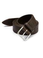 Orciani Grained Leather Belt