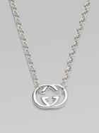 Gucci Double G Sterling Silver Necklace