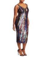 Marina Rinaldi, Plus Size Sequin Embellished Dress