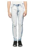 Balmain Distressed Skinny-fit Washed Jeans