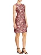Adam Lippes Floral Fitted Dress