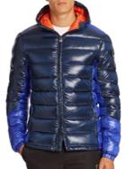 Ea7 Emporio Armani Hooded Puffer Jacket