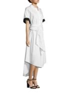 Tome Short-sleeve Cotton Dress