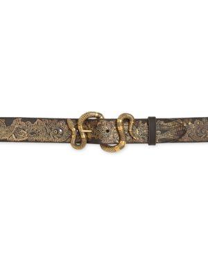 Gucci Snake-buckle Pattern Belt