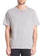 T By Alexander Wang Solid Cotton Short Sleeve Tee