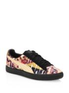 Puma Clyde Moon Jungle Natural Print Low-top Suede Sneakers