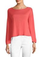 Eileen Fisher Flare Sleeve Top