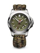 Victorinox Swiss Army I.n.o.x. Green Paracord Strap Watch