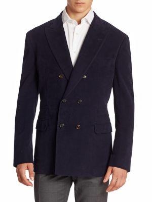 Brunello Cucinelli Moleskin Wool & Silk Blend Jacket