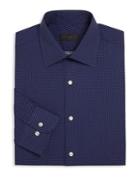 Ike Behar Regular-fit Micro-patterned Shirt