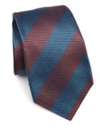 Kiton Thick Striped Silk Tie