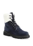 Moncler Patty Shearling-trimmed Hiking Boots