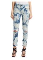 T By Alexander Wang Distressed Bleach Jeans