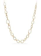 David Yurman Continuance Medium Chain Necklace In 18k Gold/32