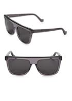 Loewe Lw40015u 55mm Rectangular Sunglasses