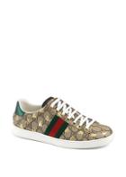 Gucci New Ace Logo Sneakers With Bee