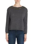 The Kooples Jeweled Pullover
