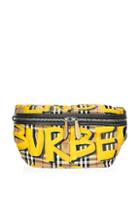 Burberry Vintage Check Graffiti Belt Bag