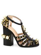 Gucci Kendall Studded Leather Sandals