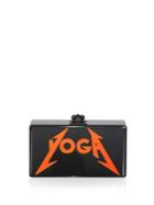 Edie Parker Jean Yoga Box Clutch