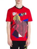 Versace Collage-print Logo Shirt