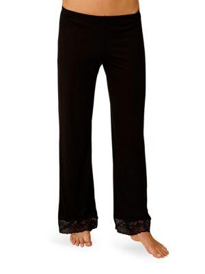 Eberjey Cecilia Lace Trimmed Pants