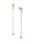 Michael Kors Celestial Crystal Star Drop Earrings