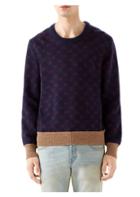 Gucci Gg Jacquard Wool Sweater