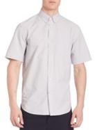 Rag & Bone Short-sleeve Oxford Shirt