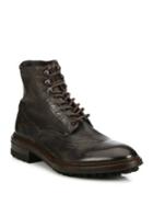Frye Greyson Leather Ankle Boots
