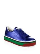 Marc Jacobs Empire Multicolored-sole Leather Platform Sneakers