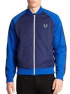 Fred Perry Cotton-blend Colorblock Track Jacket
