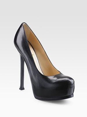 Saint Laurent Tribtoo Platform Pumps
