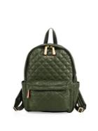 Mz Wallace Oxford Metro Quilted Nylon Mini Backpack
