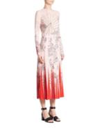 Valentino Silk Printed Dress
